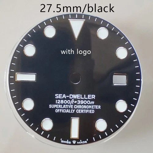 Dial For Rolex 2836/2824 SEA Ghost King New Dial Ghost King 3135 Literal Dial
